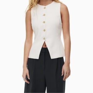 Wilfred Regal Vest Light Birch